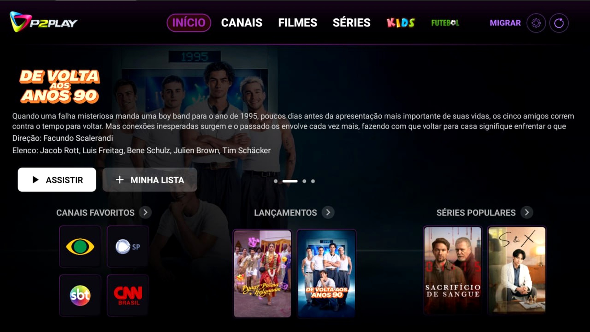 Aplicativo P2PLAY 1
